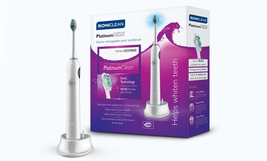 Image 4: Soniclean Electric Toothbrush