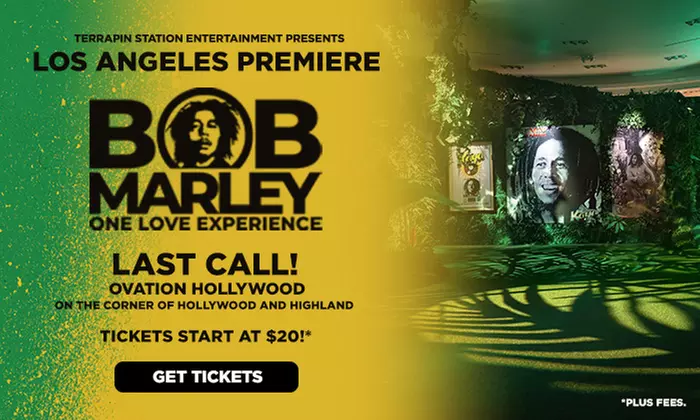 Final Weekend Extended Through 5/20/2023: One GA Ticket to Bob Marley One Love Experience at Ovation Hollywood  - Primary Image