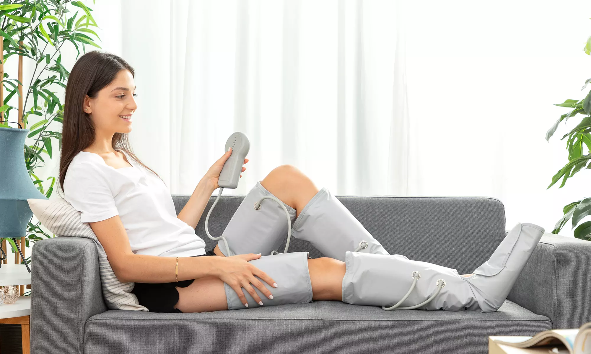 Appareil de massage des jambes à compression d'air Maspres InnovaGoods