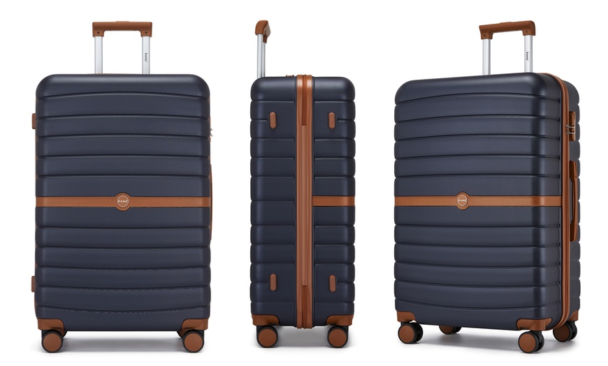 Image 2: 1x oder 3x Kono Reisekoffer inkl. Reisetasche und Kulturbeutel