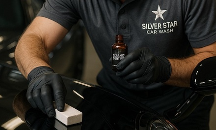 Exterior ceramic + basic interior cleaning - Silver Star Car Wash