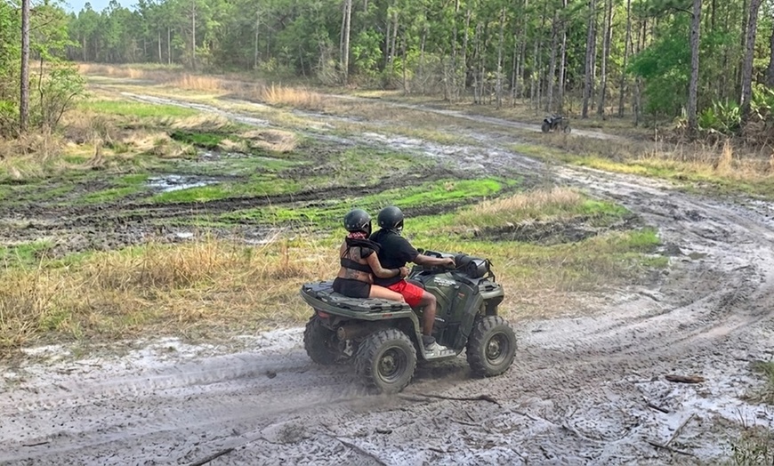 Image 2: ATV and Quad Rentals for Scenic Trails Single or Double Riders