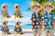 Sommerkollektion Hawaii mit persönlichem Foto- und Symbol-Aufdruck von Justyling (bis 85% sparen) - Second Medium