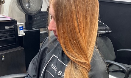 Single Process Colour with Haircut and Blow-Dry Style - HairByDJW