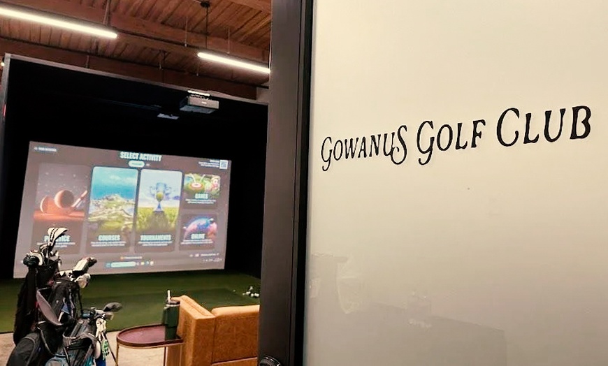 Image 2: One Month Memberships or Simulator Golf Lessons at Gowanus Golf Club	 