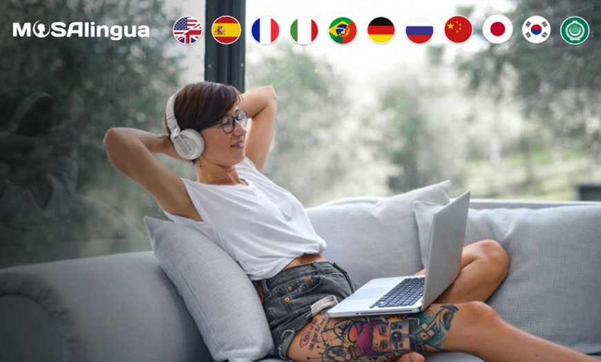 Image 2: 6 Monate, 12 Monate oder 10 Jahre MosaLingua Premium für alle Sprachen