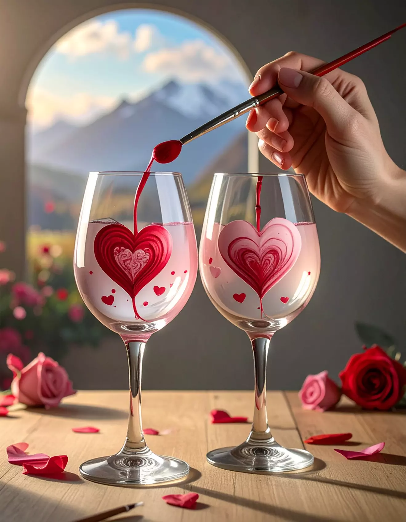 Creative Sip & Paint Experiences with Sparkling Cider & Treats