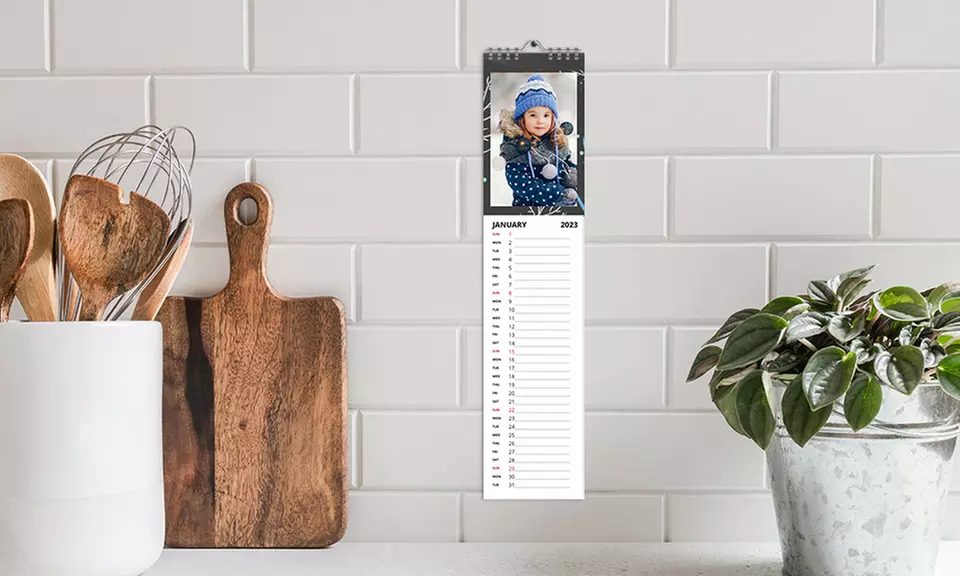 One, Two, Three, Five or Ten Kitchen Calendar Small or Portrait