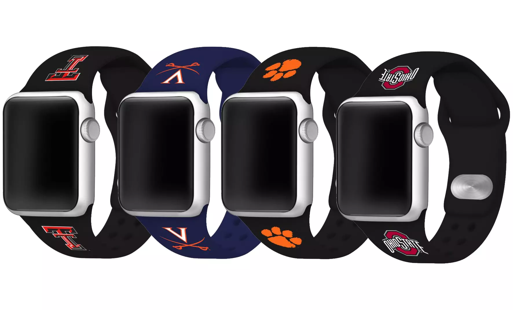 Game Time NCAA 42/44mm Apple Watch Silicone Band - Primary Image