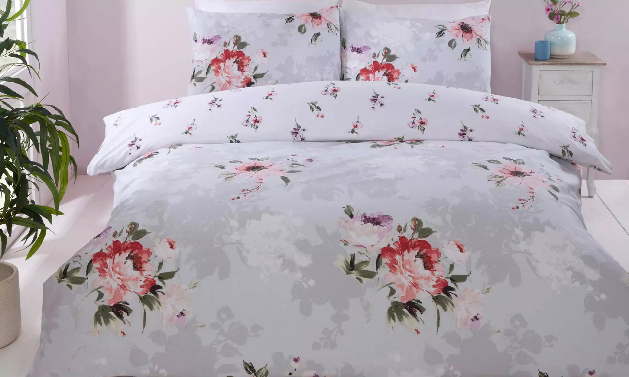 Floral Easy Care Duvet Set