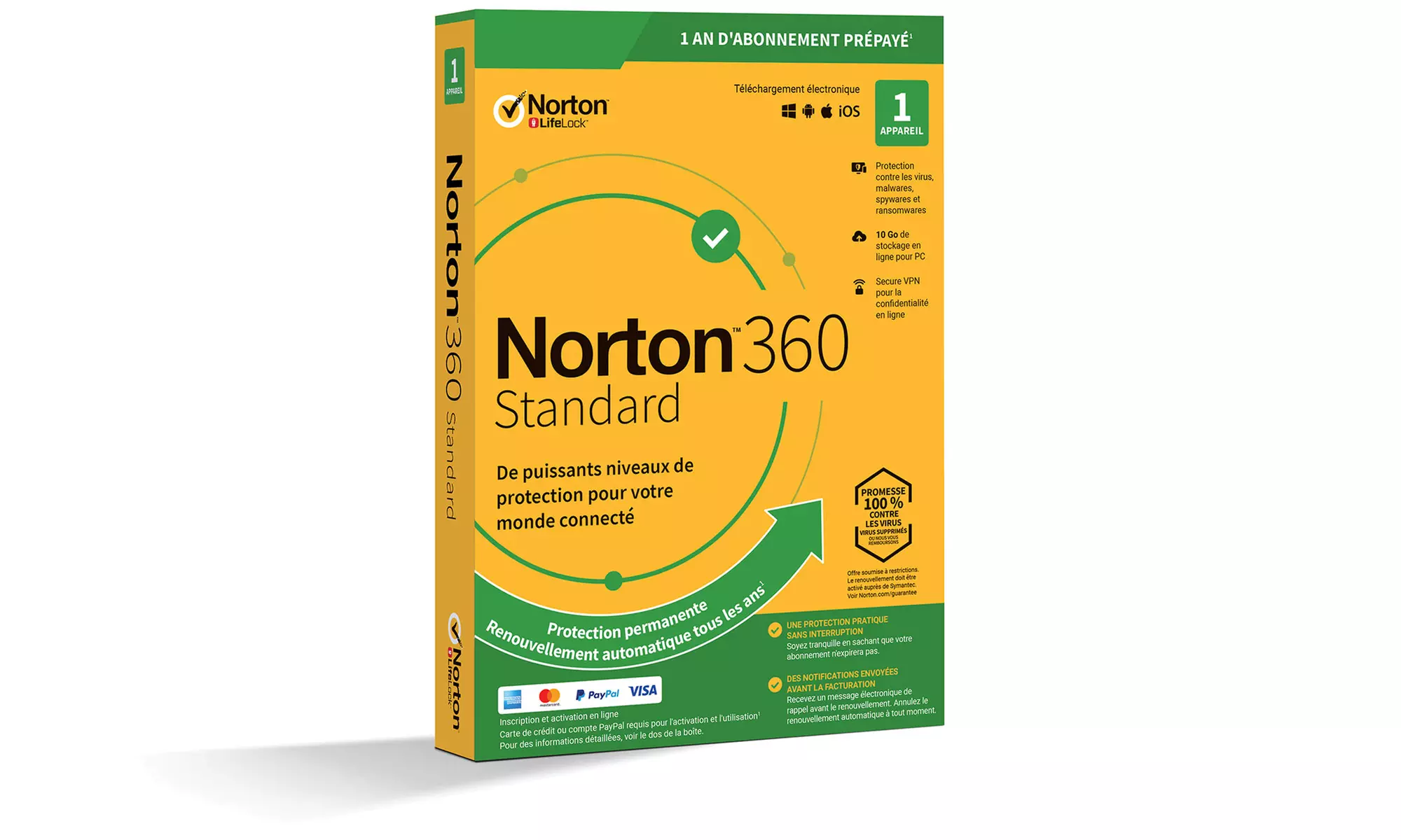 Norton Antivirus Plus oder Norton 360 Standard, Deluxe oder Premium für 1 Jahr als Download - Second Medium