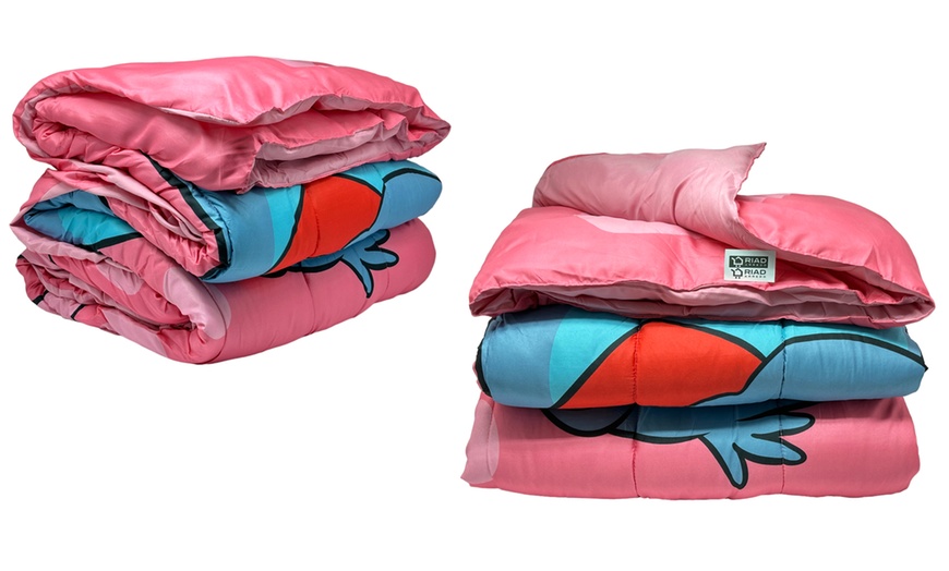 Image 3: Trapunta Invernale Disney Marvel Letto Singolo 170x250 cm