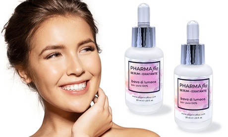 Fino a 3 confezioni siero bava di lumaca pura da 30ml Pharmaflos