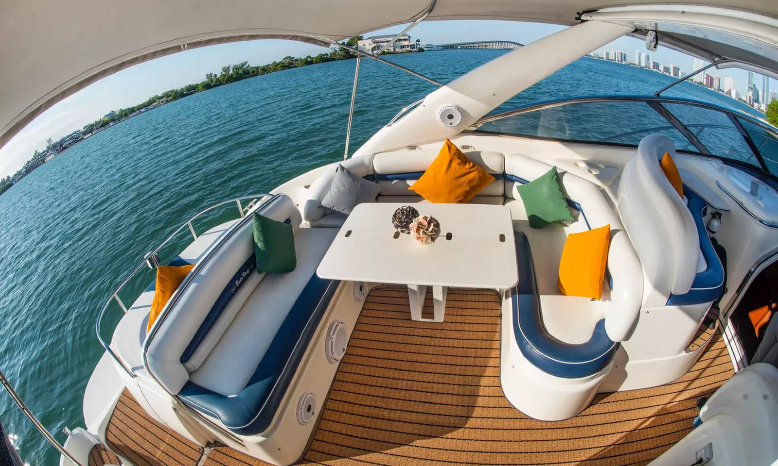 3, 4, 5 or 6-Hour Luxury 46ft Yacht Rental up to 12 People