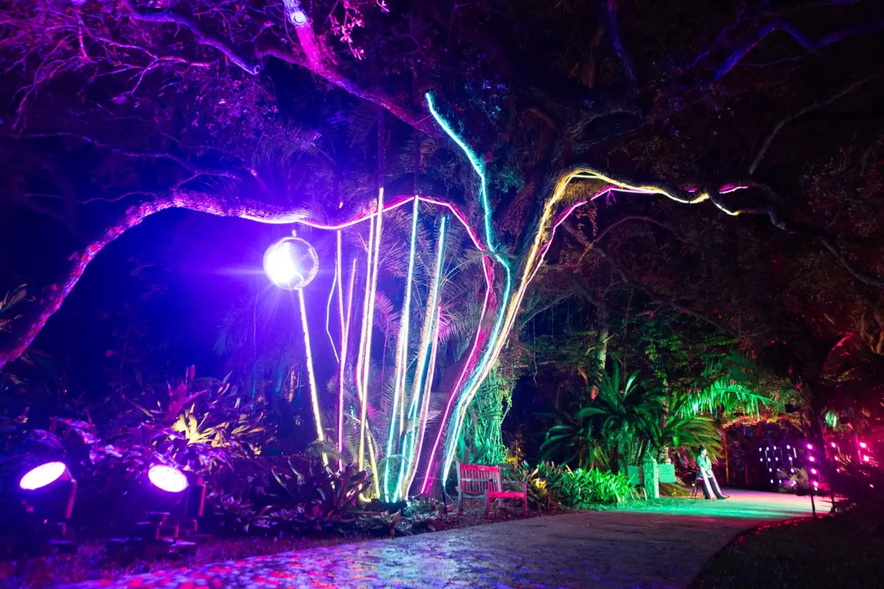 Explore Dazzling Light Displays at The Night Garden in Miami