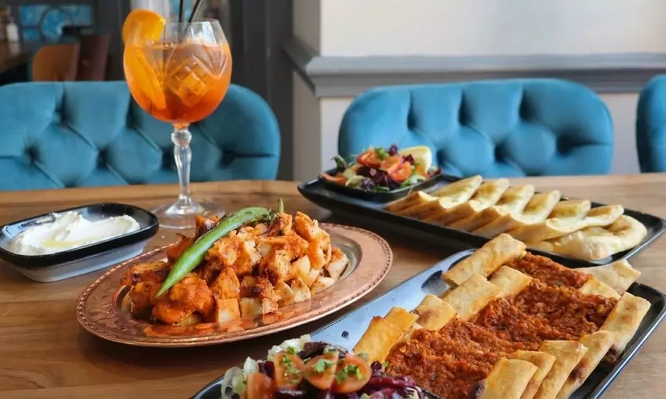 Indulge in Three-Course Turkish Meals with Drinks for upto Four People
