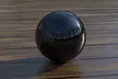 6"  Sphere Black Crystal Ball Healing Rainbow Stone Home Decor - Second Medium