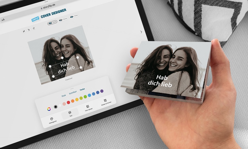 Image 4: Personalisiertes Daumenkino aus eigenem Video mit hochwertigem Cover