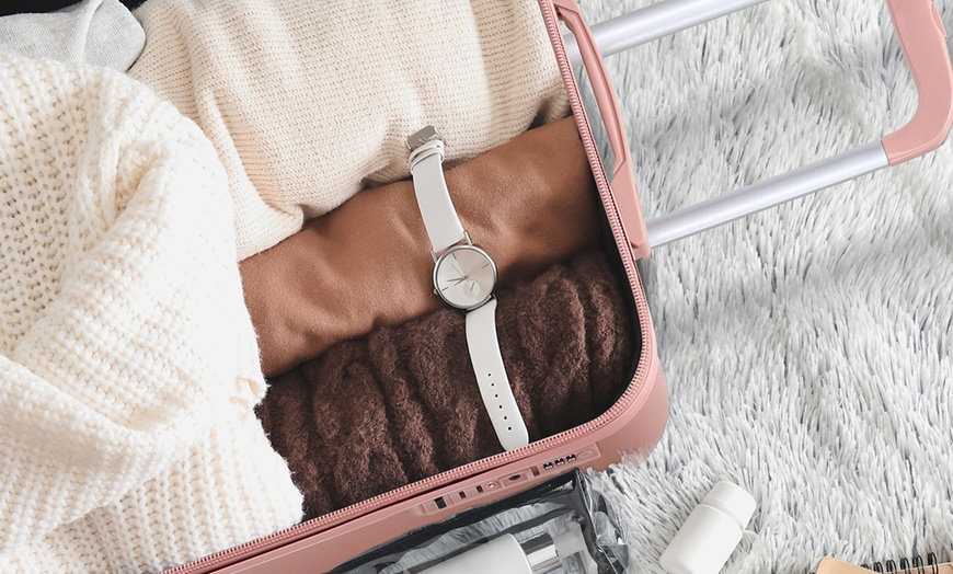 Image 37: ABS Hard Shell Suitcases