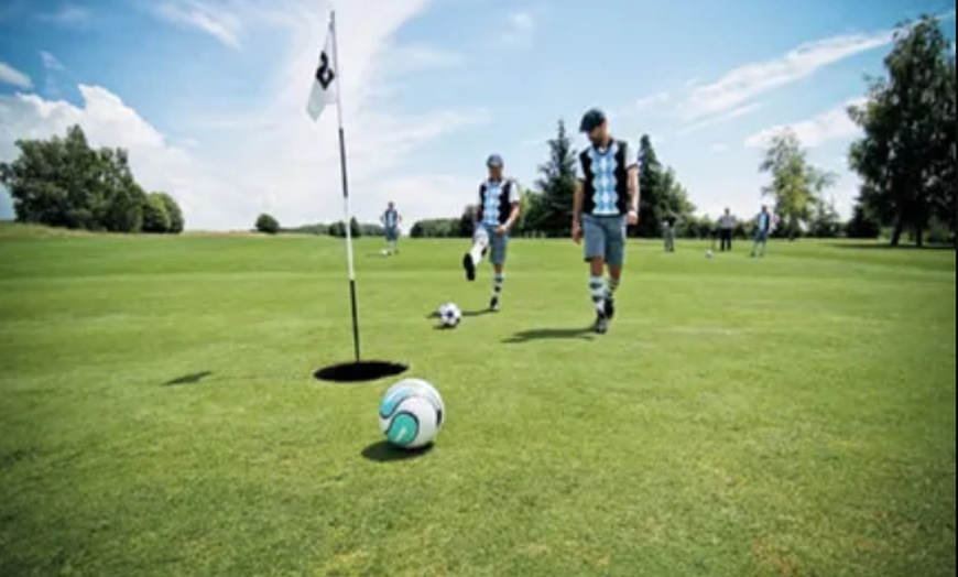 Image 3: Enjoy FootGolf Fun with Ball Rental for One or Two Players