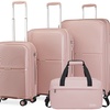 Image 4: Hard Shell Suitcases and Travel Bag Set