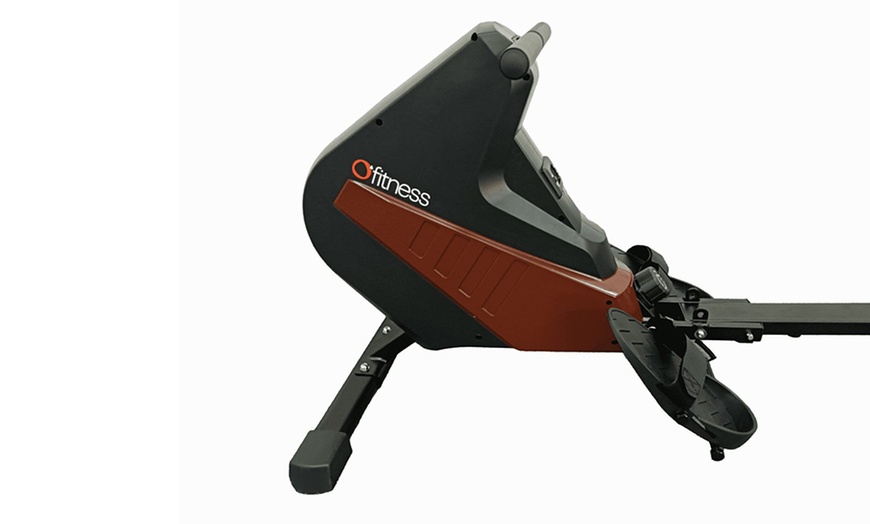 Image 15: Máquina de fitness de remo para casa con pantalla LCD