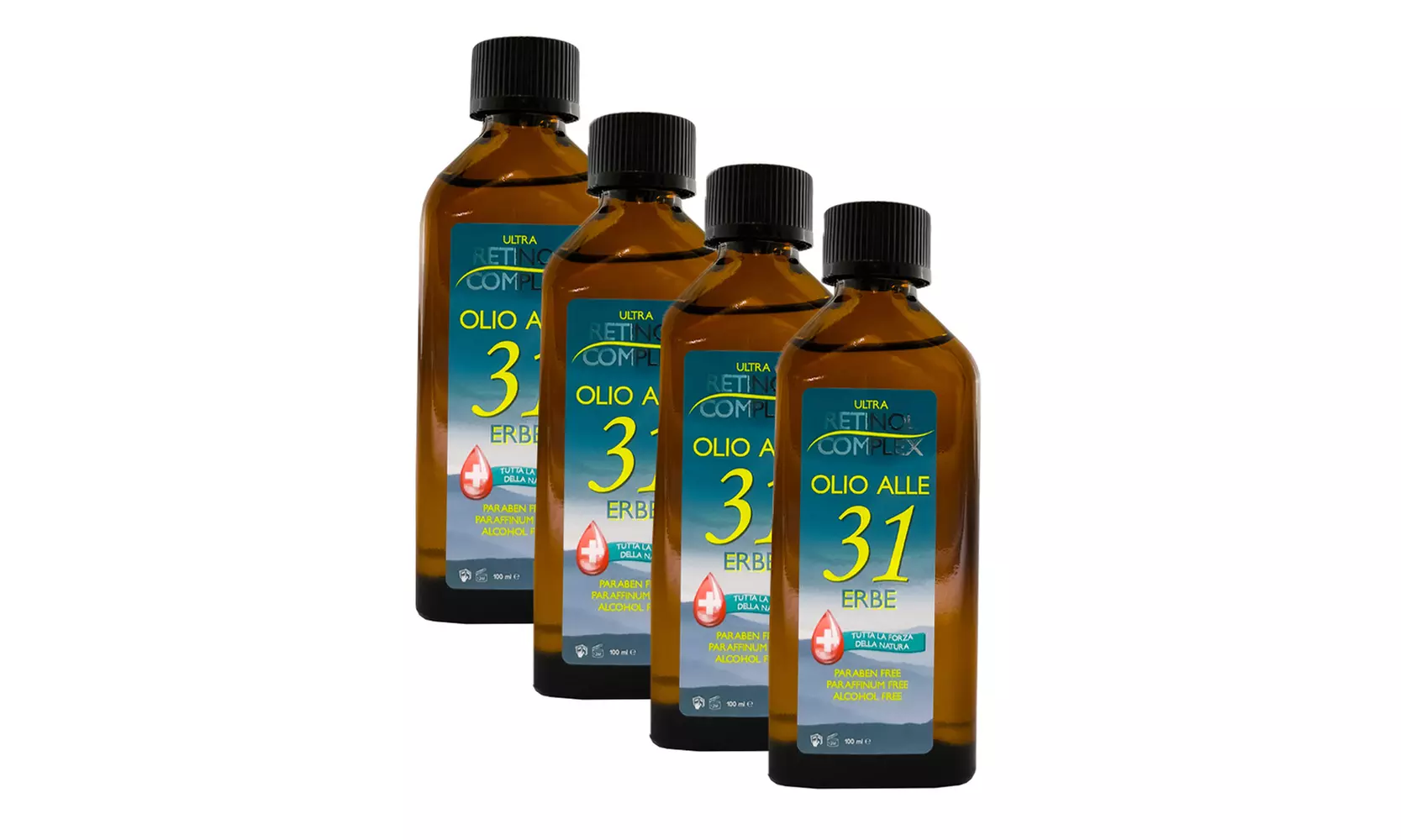 Retinol Complex Öl aus 31 Kräutern (bis zu 99,95€/1L) - Second Medium