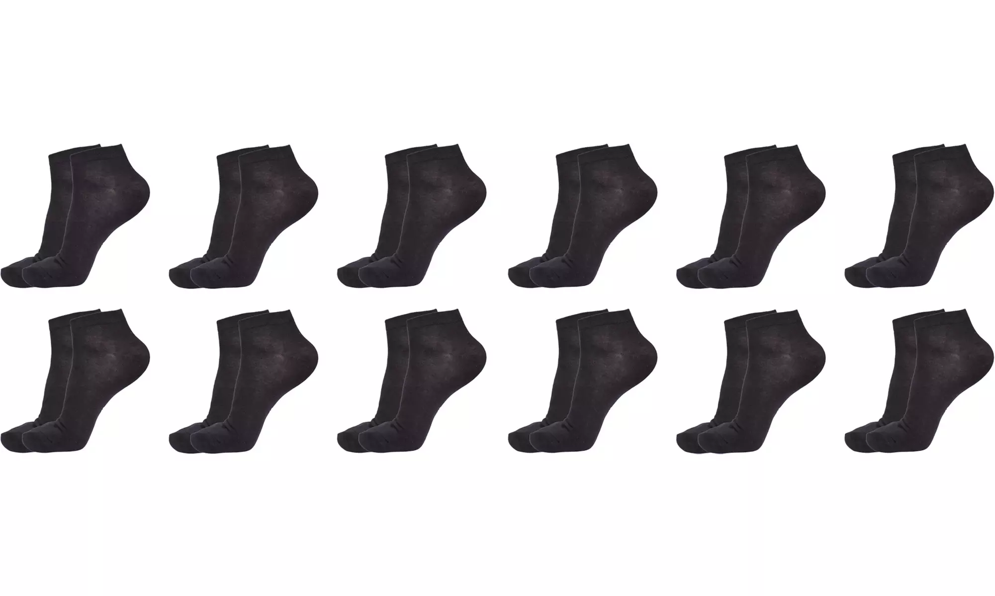 6, 12 o 24 calzini corti alla caviglia El Charro