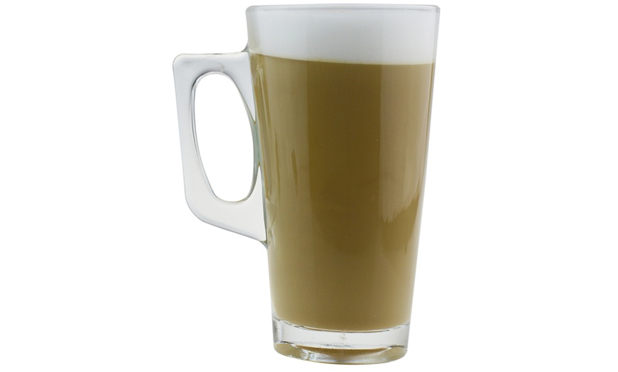 Image 3: Large Latte Glasses