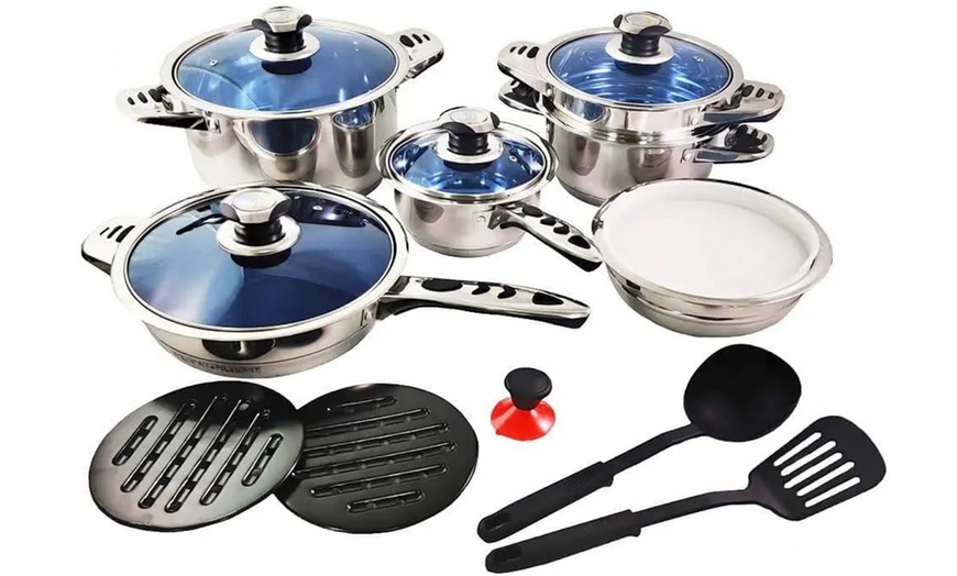 Image 12: Batería de cocina de 16 o 18 piezas RoyaltyLine