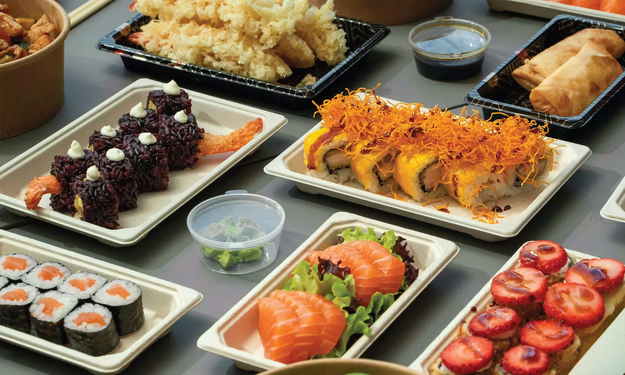 Unlimited Sushi with Drinks for 1, 2, or 4 People