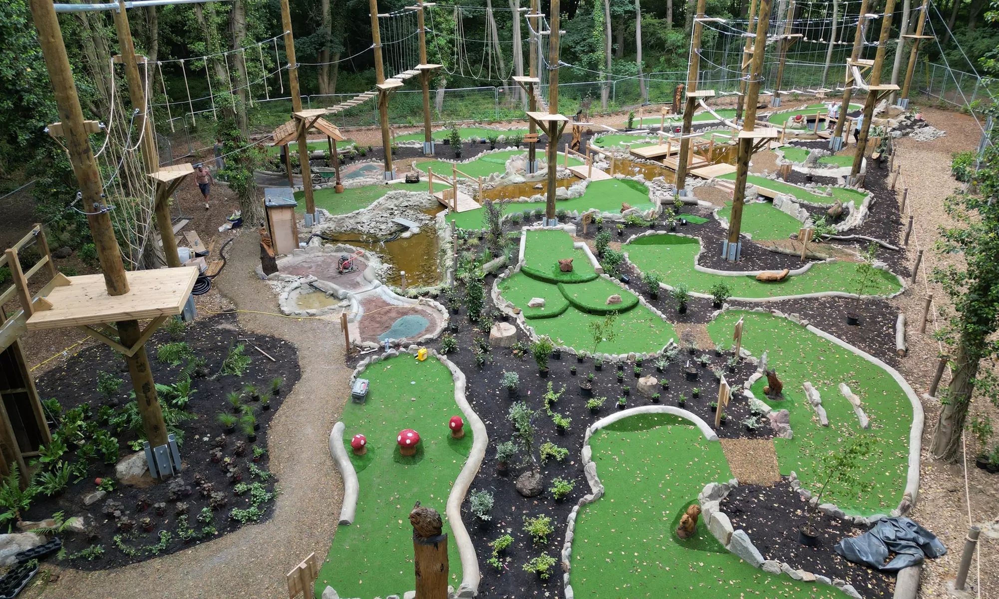 Up to 28% Off on Golf - Mini Golf at Iron Pit Woods Adventure