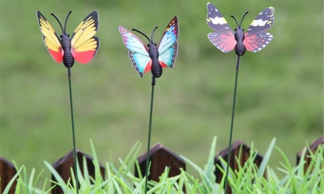 10 farfalle ornamentali da giardino