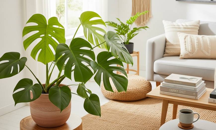 Image 1: Monstera Split Leaf from House Plant Shop with Free Shipping (Up to 15% Off)