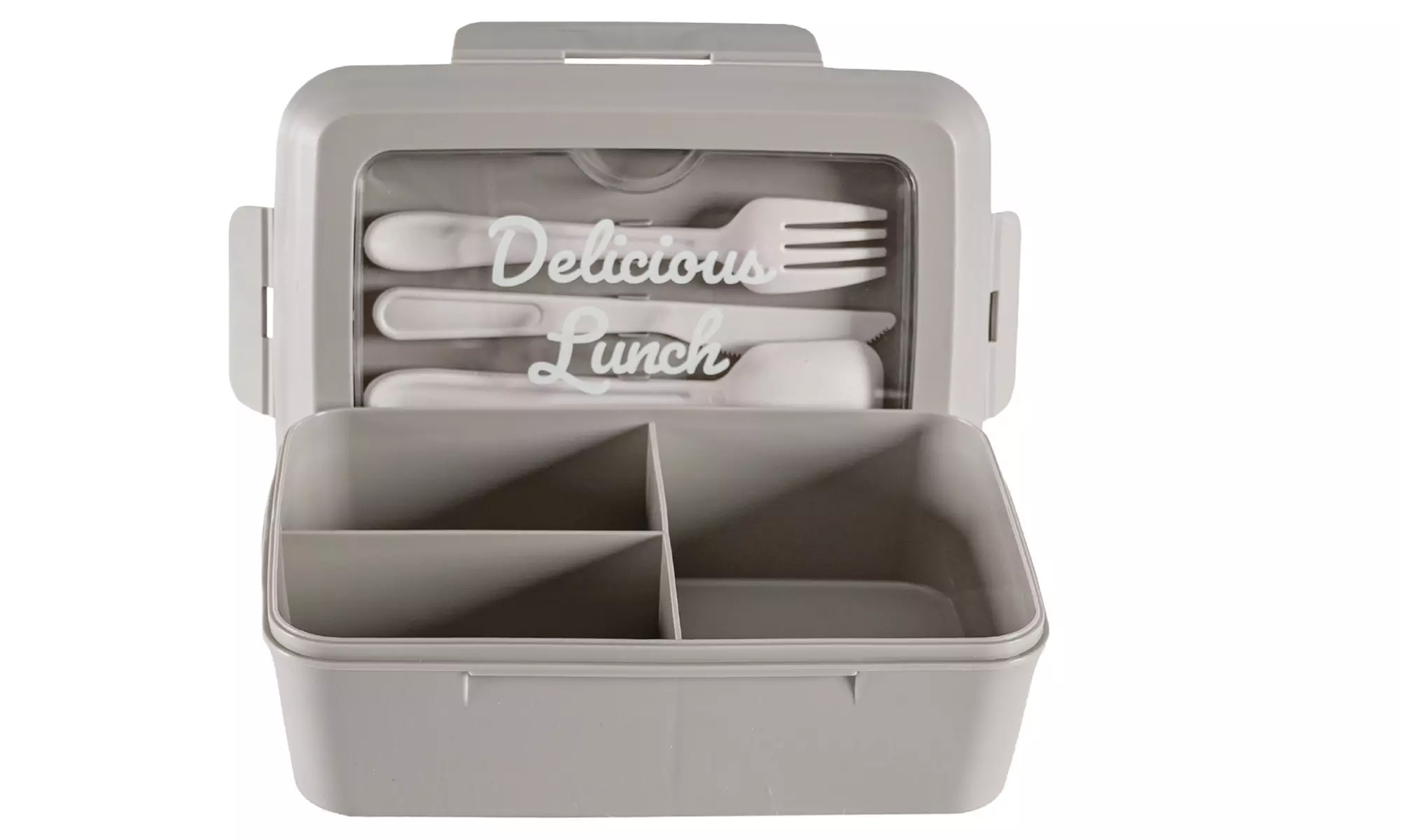 2-teiliges Lunchbox-Set 1300 ml mit Besteck