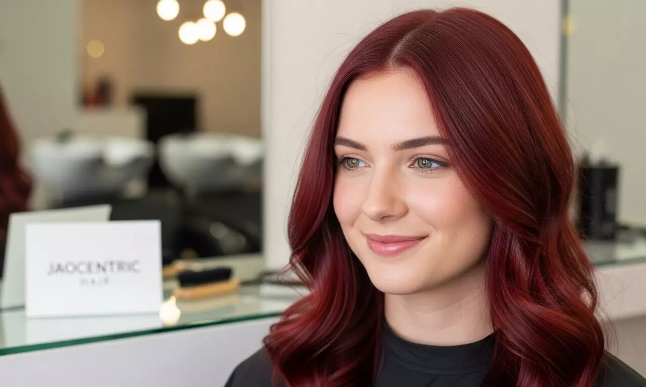 Get Shampoo, Conditioner, Blow dry, Single-Process Color, & Highlights at Jaocentric Hair - Up to 76% Off - Second Medium