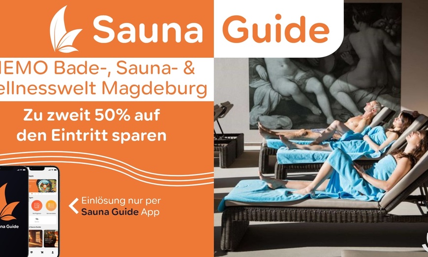 Image 1: die Sauna Guide App - NEMO Bade-, Sauna- & Wellnesswelt Magdeburg