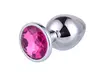 Stainless Steel Stimulation Anal Plug Anal Sex Toys Adult Game for Couples - Second Medium