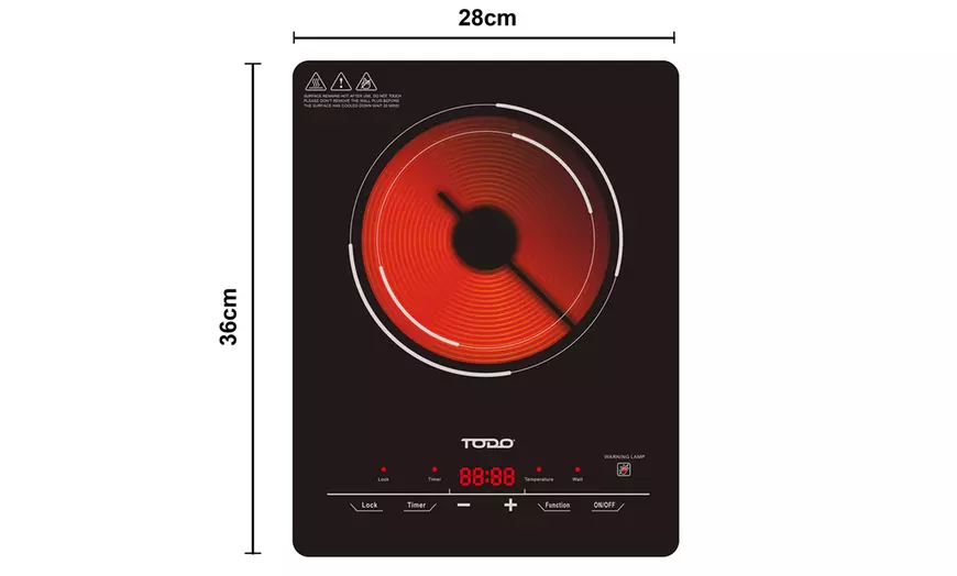 Image 18: TODO Electric Cooktop Range with Multiple Hotplate Options