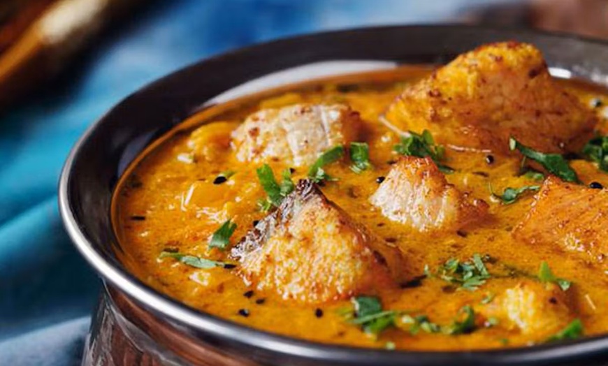 Image 4: Savour Indian Flavours with a 2-Course Meal with Sides for Two