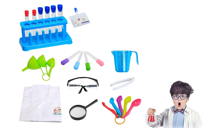 Image 6: deAO Kids Role Play Laboratory Science Kit