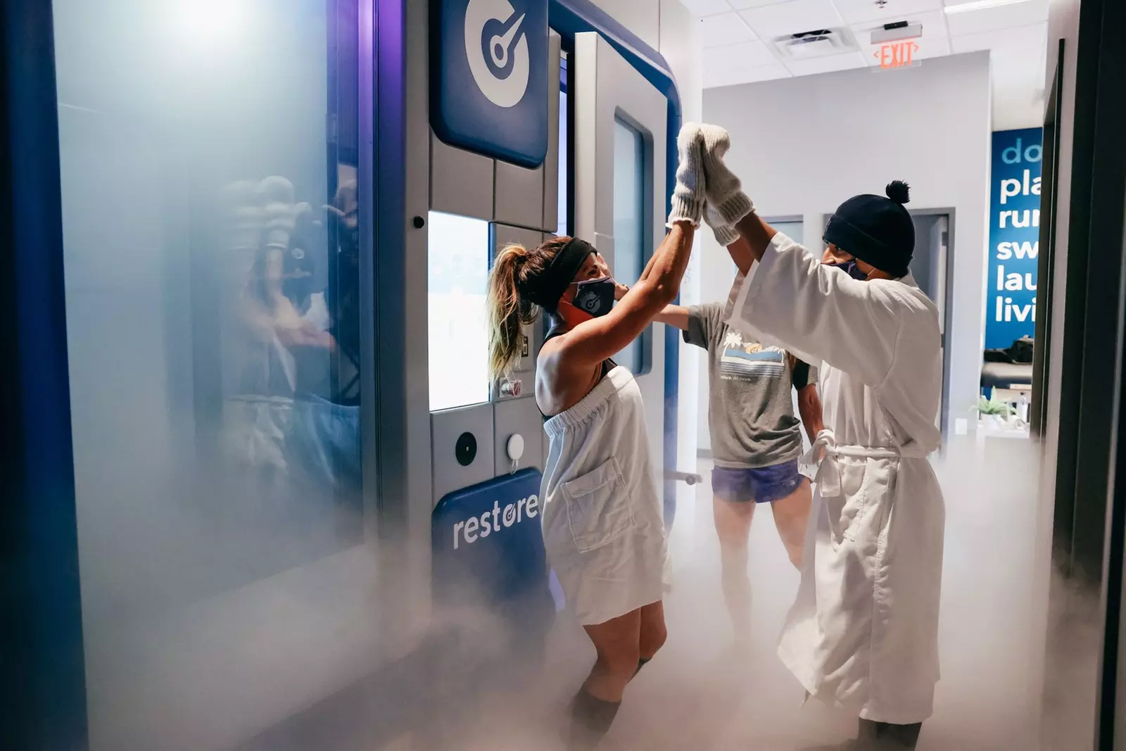 Experience whole-body cryotherapy sessions for enhanced wellness