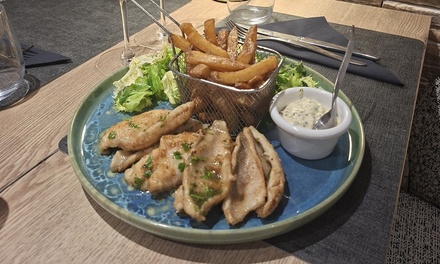 Valable du dimanche soir au vendredi midi : menu entrée et plat OU plat et dessert - pour 2 pers. - Restaurant La Suite