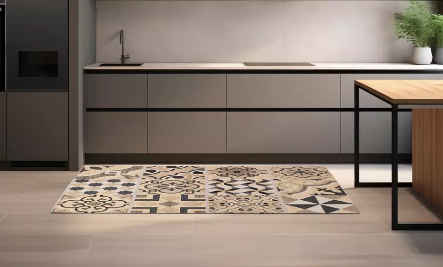 Image 8: Tappeto passatoia da cucina Cementine