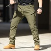 Image 3: Men's Stretchy Cargo Work Pants 