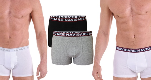 4 o 8 boxer uomo Navigare