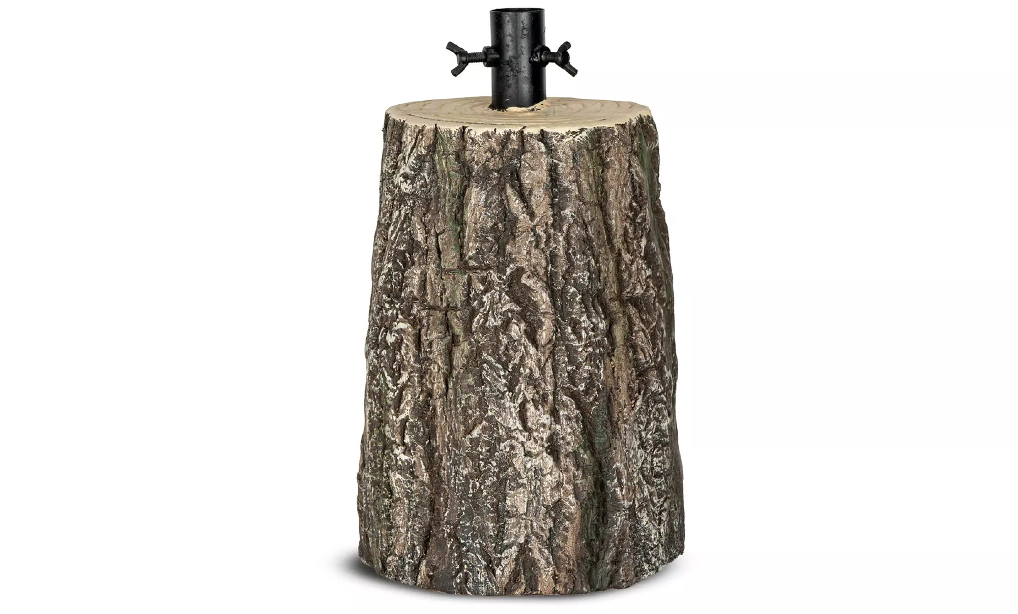 Base tronco decorativa per albero di Natale