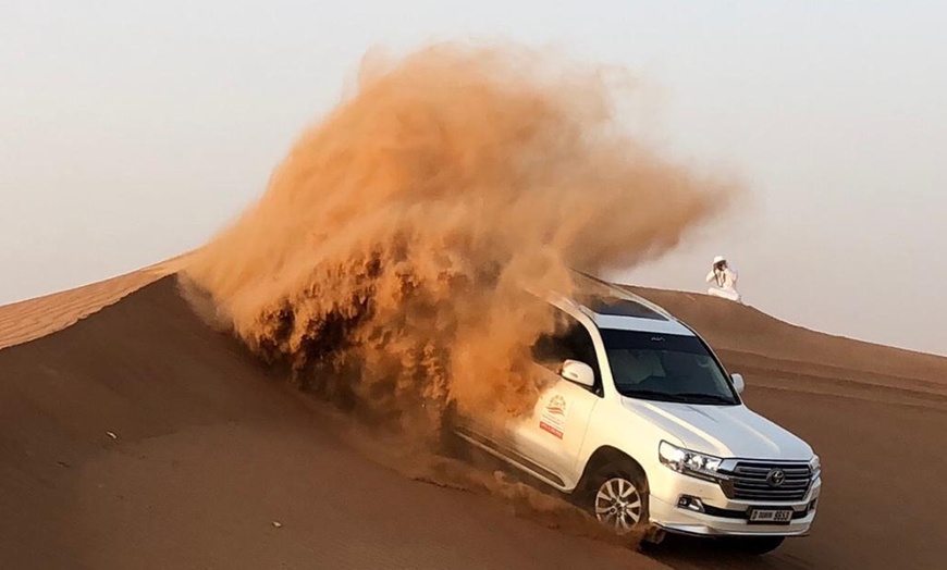Image 2: Explore Dubai Morning City Tour & Evening Desert Safari with Dinner