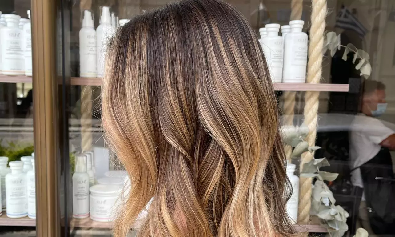 Colour, Balayage & Brazilian Blowout with Cut & Blow Dry