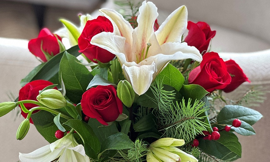 Image 7: ProFlowers Same Day Festive Christmas Flower Bouquets Up to 18% Off 